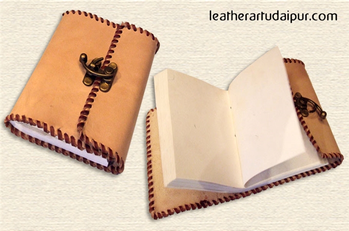 Art Leather Journal : Traditional Leather Notebook